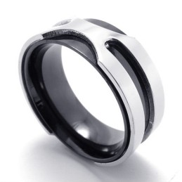 Svart Titanring
