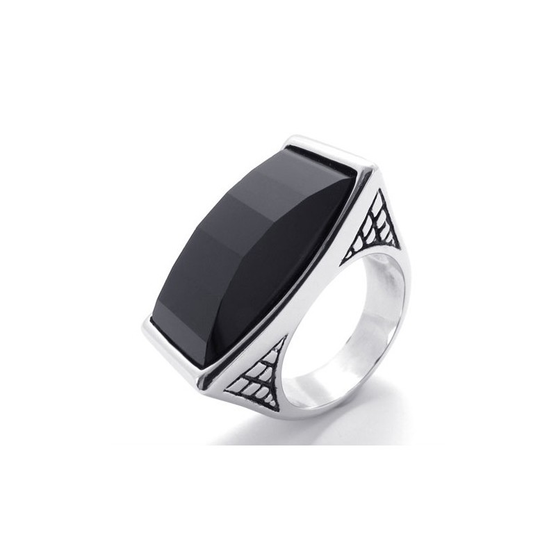 Ädelstensring I Titan Ädelstensring I Titan