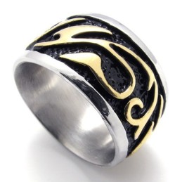 Guld Vintage Titanring