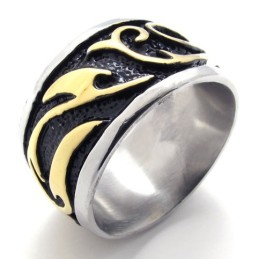 Guld Vintage Titanring