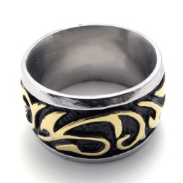 Guld Vintage Titanring