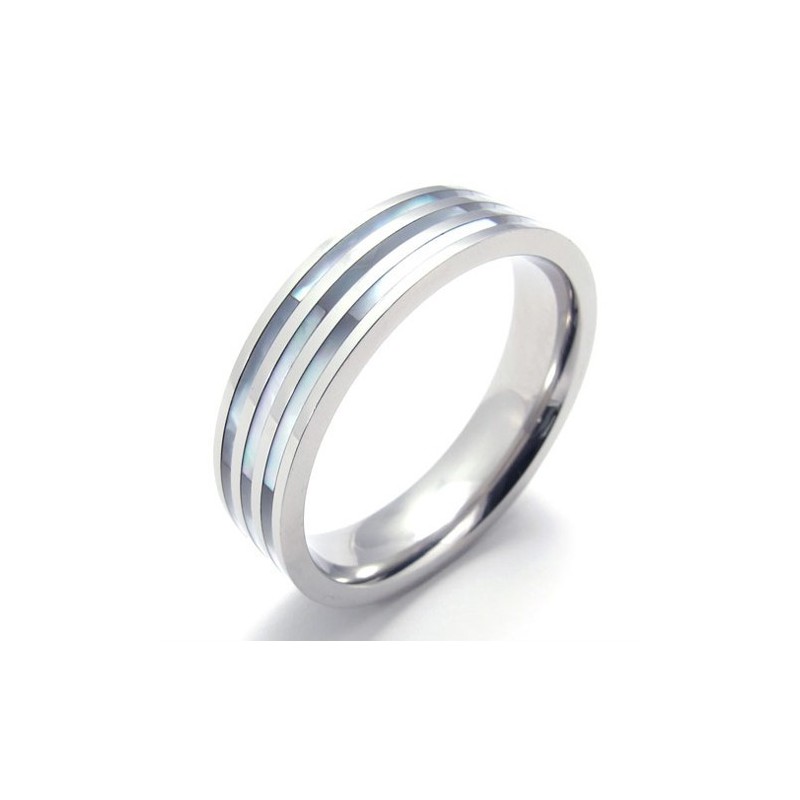 Tre Ringar Polerad Titanring Tre Ringar Polerad Titanring