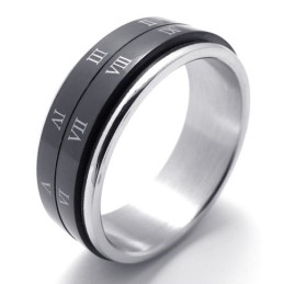 Svart Titanring