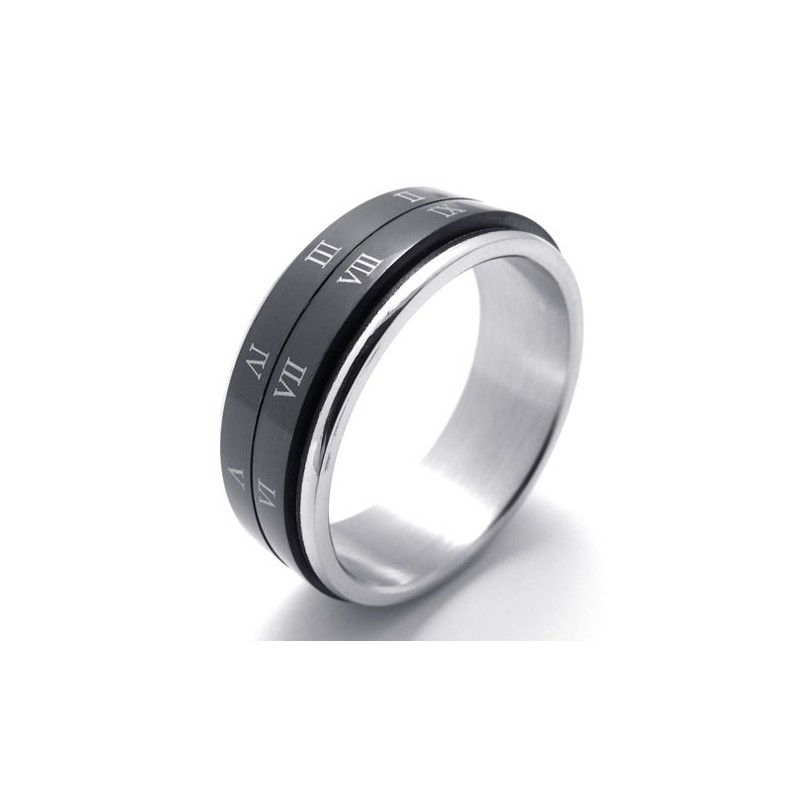 Svart Titanring Svart Titanring