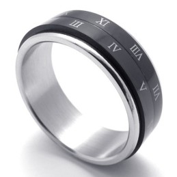 Svart Titanring