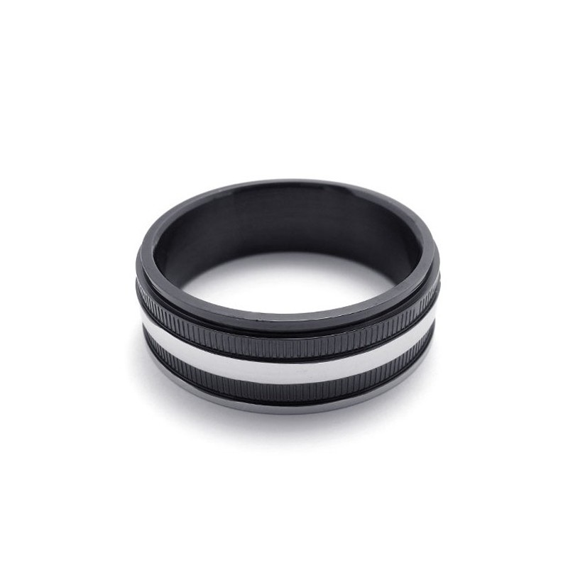 Svart Titanring Svart Titanring