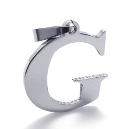 Titanhänge För Bokstaven "G"