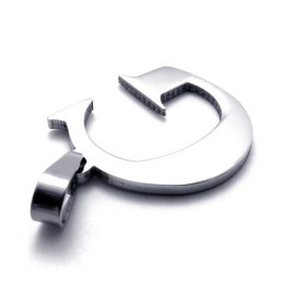 Titanhänge För Bokstaven "G"