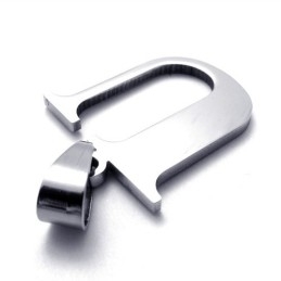 Bokstaven "U" Titanhänge