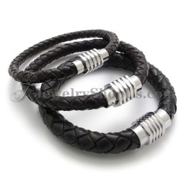 Moderiktigt Titanarmband Med Läder