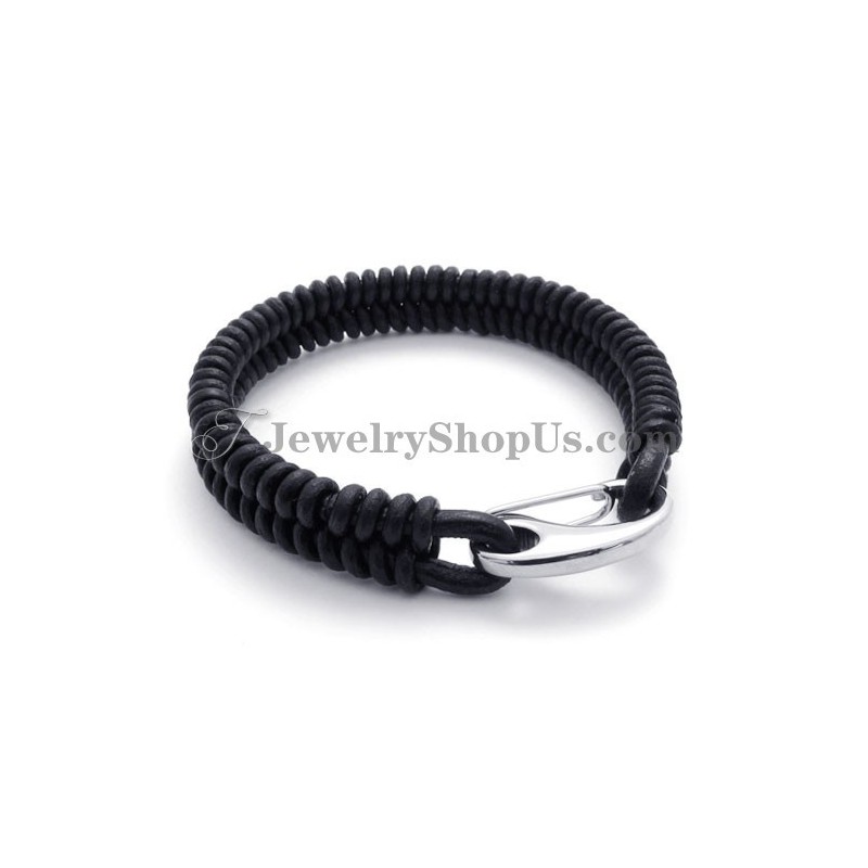 Elegant Läderarmband I Titan Elegant Läderarmband I Titan