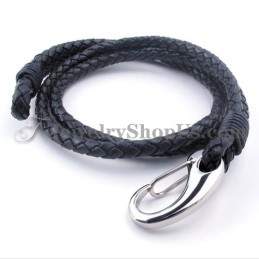 Armband I Titanläder