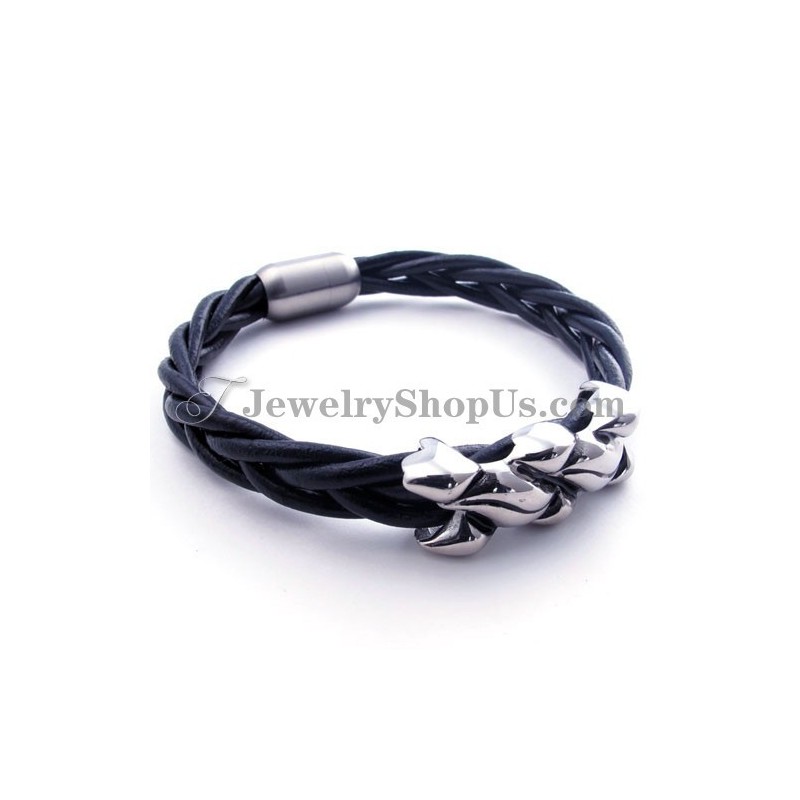 Elegant Läderarmband I Titan Elegant Läderarmband I Titan