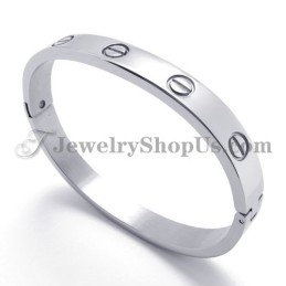 Elegant Silverarmband I Titan För Kvinnor