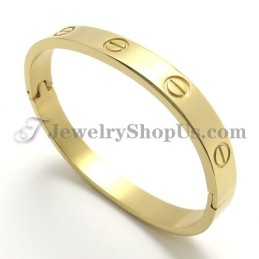 Elegant Guld Titan Armband För Kvinnor