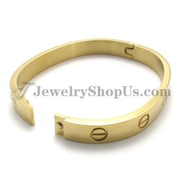Elegant Guld Titan Armband För Kvinnor