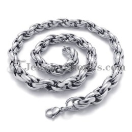 Elegant Silverhalsband I Titan