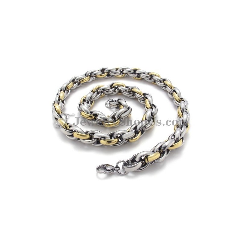Elegant Guld Titan Halsband Elegant Guld Titan Halsband