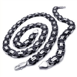 Skicklig Tillverkning I Delikata Färger, Högkvalitativt Titansmyckesset Inklusive Halsband, Armband