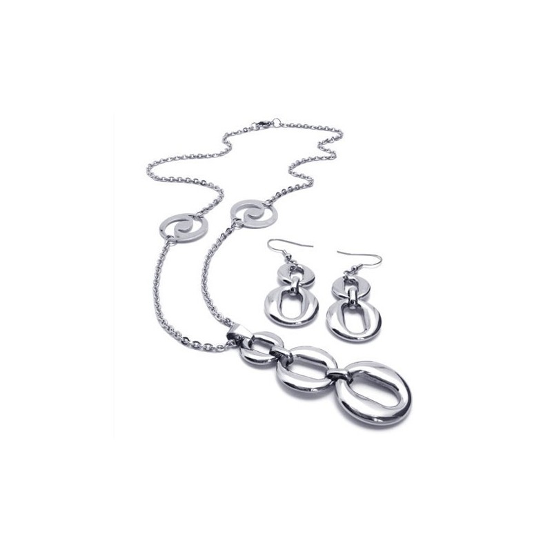 Skicklig Design Färgglans Utmärkt Kvalitet Titan Smyckeset Inklusive Halsband, Hänge, Örhänge Skicklig Design Färgglans Utmärkt Kvalitet Titan Smyckeset Inklusive Halsband, Hänge, Örhänge