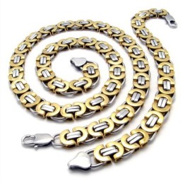 Senaste Tekniken Färgglans Överlägsen Kvalitet Titan Smyckeset Inklusive Halsband, Armband