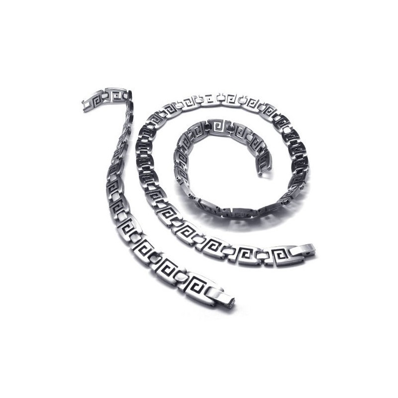 Skicklig Tillverkning Färgbriljans Utmärkt Kvalitet Titan Smyckeset Inklusive Halsband, Armband Skicklig Tillverkning Färgbriljans Utmärkt Kvalitet Titan Smyckeset Inklusive Halsband, Armband