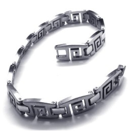Skicklig Tillverkning Färgbriljans Utmärkt Kvalitet Titan Smyckeset Inklusive Halsband, Armband