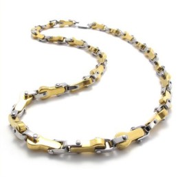 Modern Design, Färgglans, Stabil Kvalitet, Titansmyckesset Inklusive Halsband, Armband