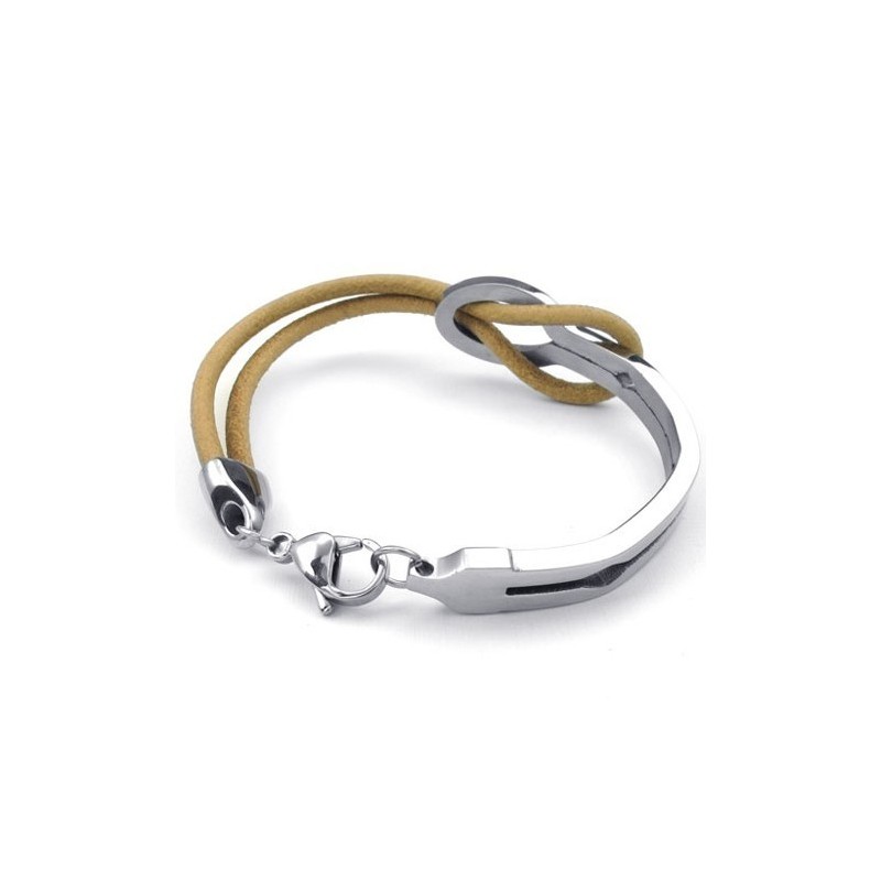 Elegant Form, Fina Färger, Utmärkt Kvalitet, Titanläderarmband Elegant Form, Fina Färger, Utmärkt Kvalitet, Titanläderarmband