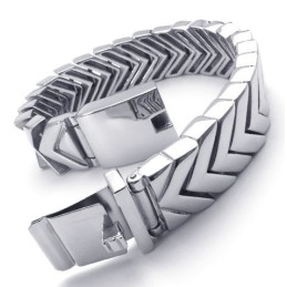Skicklig Tillverkning Färgbriljans Utmärkt Kvalitet Titanarmband