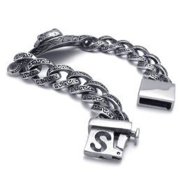 Modern Design Med Färgglans För Ett Långvarigt Rykte I Titanarmband