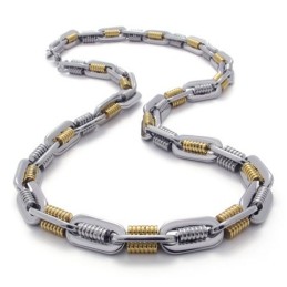 Senaste Tekniken Färgglans Högkvalitativt Titanhalsband