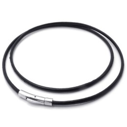 Trendiga Mönster Färgglans Halsband I Titanläder Av Högsta Kvalitet