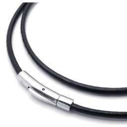 Trendiga Mönster Färgglans Halsband I Titanläder Av Högsta Kvalitet