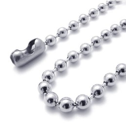 Sofistikerad Teknologi Färgglans Tillförlitligt Rykte Titanhalsband