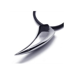 Herrhalsband Med Djurtänder I 316L Ren Titan