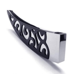 Herr Svart Lance Ren Titan Halsband Hänge 6588