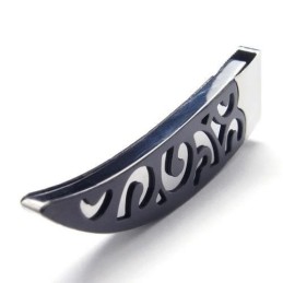 Herr Svart Lance Ren Titan Halsband Hänge 6588