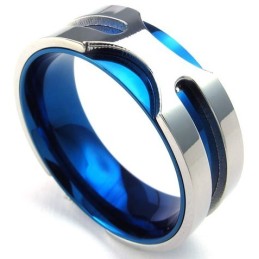 Elegant Form, Vacker I Färger, Pålitlig Titanring Av Hög Kvalitet