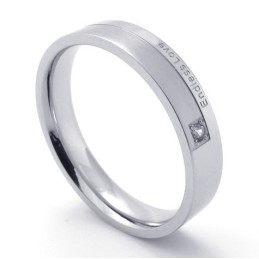 Elegant Form Färg Glans Stabil Kvalitet Titanring