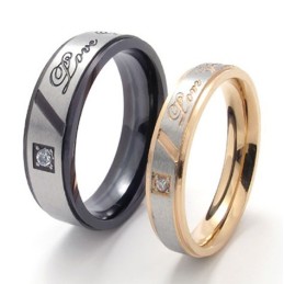 Vacker Design, Vacker I Färger, Högkvalitativ Titanring